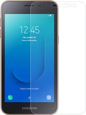 Produktbild von Samsung Galaxy J2 Core Panzer Schutz Display Glas Panzerfolie 9H Echtglas - 2 Stück