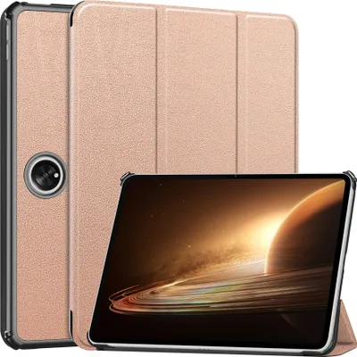 Produktbild von Bizon Case Tab Croc für Oppo Pad 2 / OnePlus Pad, Roségold