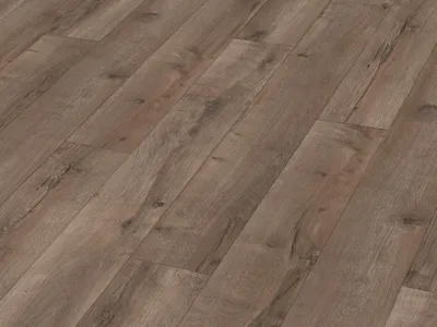 Produktbild von Meister | 1,803 m² | Braun 6 mm Designboden Rigid RL 400 S Risseiche Terra, Landhausdiele 1 Stab Optik, wasserfest, geeignet für Fußbodenheizung, Klick Verlegung, Trittschalldämmung integriert