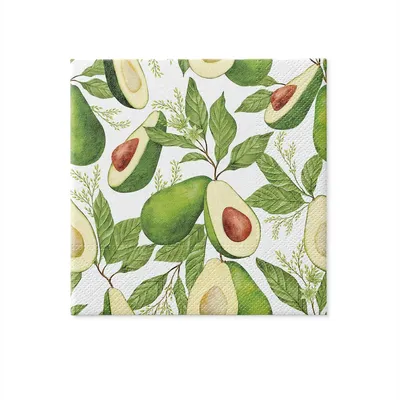 Produktbild von PAW - Bunt Servietten 20 Stück | Papierservietten Frühling Deko 33 x 33 cm | Servietten mit Fruchtmotiv perfekt für Partys, Geburtstage | Tischdeko Pa