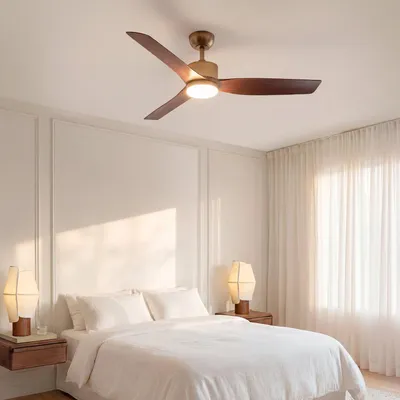 Produktbild von CREATE - WIND ASTORIA - Leiser Deckenventilator 43 W Ø132 cm mit LED-Licht