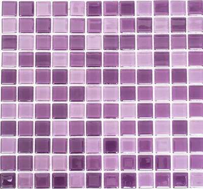 Produktbild von Mosaikfliese Transluzent lila Glasmosaik Crystal lila BAD WC Küche WAND MOS62-1104