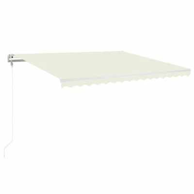 Produktbild von vidaXL Markise Automatisch Einziehbar 400x350 cm Creme