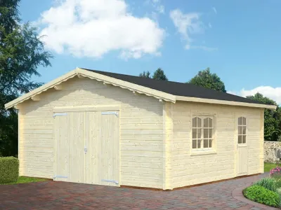Produktbild von Palmako Holzgarage Roger 27,7 m²
