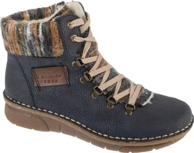 Produktbild von Rieker Schnürstiefel Blau in Gr. 39