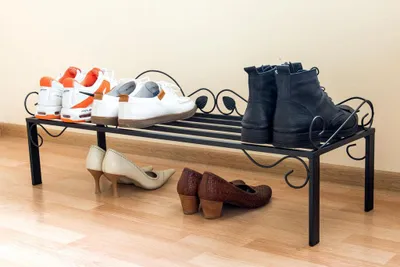 Zdjęcie produktu dla Stojak na buty Mi-1 półka 92 cm szafka na buty 21237 stojak na buty metal kute żelazo