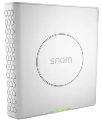 Produktbild von Snom M900, 1,88 - 1,9 GHz, 10 Kanäle, 300 m, Weiß, 140 x 35 x 144 mm, 306 g