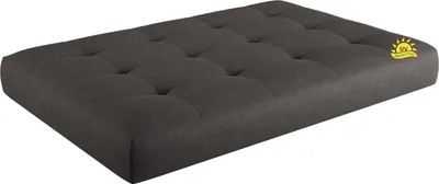 Produktbild von sunnypillow Palettenkissen Verona UV - beständig Outdoor/Indoor Sitzkissen 120x60x15cm Grey