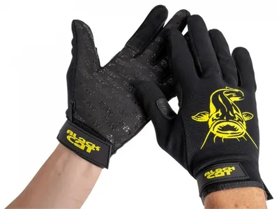 Produktbild von Black Cat Gripper Gloves (Black/Yellow) Größe M