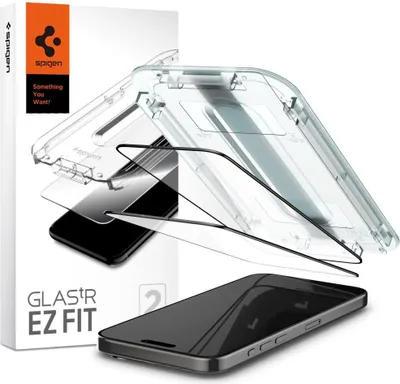 Produktbild von Spigen AGL06893, Apple, iPhone 15 Pro, Kratzresistent, Transparent, 1 Stück(e)