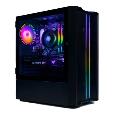 Produktbild von Intel Core i9 12900K, 16x 5.2 GHz, Nvidia GeForce RTX 5060, 32 GB RAM, 1000 GB SSD, RGB-Tower, W-Lan-Windows 11, Gaming, Gamer, Wasserkühlung