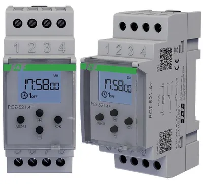 Image de F&F PCZ-521.4-PLUS : Programmateur hebdomadaire 1 canal avec NFC