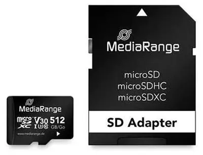 Immagine prodotto di MEDIARANGE SD MicroSD Card Uhs-1 Cl.10 inkl. Adapter - Micro SD