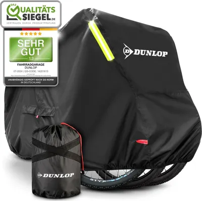 Produktbild von Fahrradgarage für 3 Fahrräder - Premium Fahrradabdeckung Anti Rost 200x120x120 cm mit Transportbeutel, Akkuzugang und 2 Schlossdurchführungen I Fahrräder Schutzhülle Bike (XL - 3 Fahrräder)
