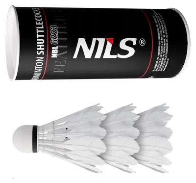 Produktbild von Nils NBL6223 Leuchtende LED Federbälle Badminton Set 3 Stk.