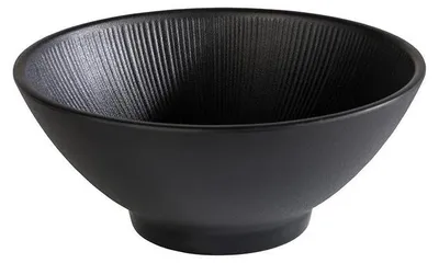 Produktbild von APS 85070 Schale NERO, Ø 19 cm, Höhe 8 cm, Melamin, schwarz, 0,9 Liter