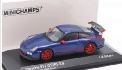 Produktbild von Minichamps 1:43 Porsche 911 (997.II) GT3 RS 3.8 - blue