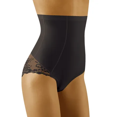 Produktbild von Wolbar Damen Slip hoher Bund Shapewear WB423, Schwarz, M