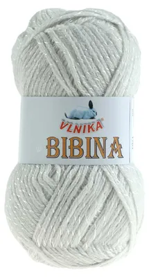 Strickgarn BIBINA hellgrau