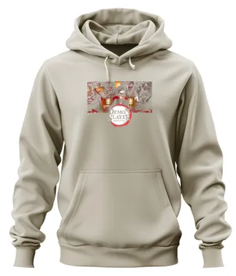 Imagen del producto de Sudadera con capucha uni, estilo "Demon Slayer: Kimetsu no Yaiba", diseño de Muzan Dämon, ideal para cosplay y como regalo. Talla S