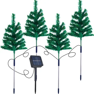 Zdjęcie produktu dla Solarna lampka choinkowa Zasilane energią słoneczną oświetlenie świąteczne Lampa trawnikowa Zewnętrzna lampa ogrodowa Dekoracyjne oświetlenie krajobrazu Zmieniające kolor światła IP65 Wodoodporny