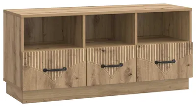 Produktbild von vidaXL TV-Schränk Artisan-Eiche 102 x 34,5 x 47 cm Holzwerkstoff