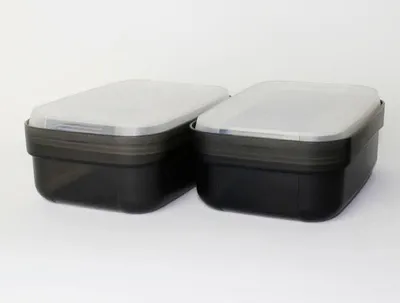 Produktbild von Tupperware Vorratsdose Swing Box 350 ml (2) schwarz Vorratshaltung