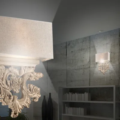 Productafbeelding van Ideal Lux PETER AP2, Gekleurd, 2 lampen, E14, IP20, Hout