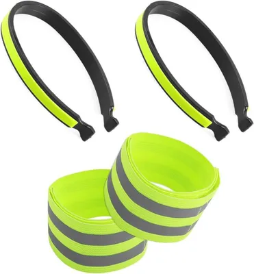 Productafbeelding van Reflecterende broekklemmen - Set van 4