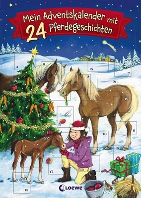 Produktbild von Mein Adventskalender mit 24 Pferdegeschichten