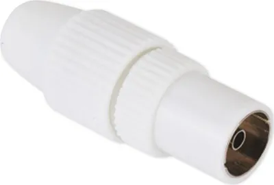 Obrázek produktu pro Koaxiální konektor HAMA, bílý, Ø 5–7 mm