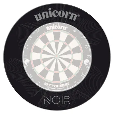 Produktbild von Unicorn Professional Dartboard Surround - Noir schwarz | Dartboard Schutz