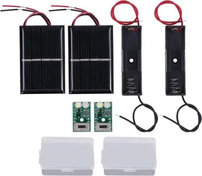 Obrázok produktu pre Súprava na reguláciu solárneho osvetlenia – 2-dielna súprava regulátora nabíjania pre 12 V solárnu lampu do exteriéru