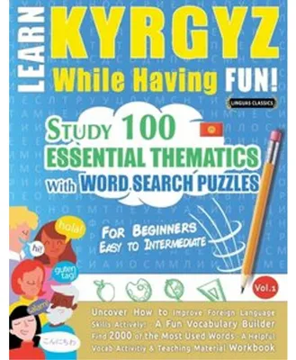 Produktbild von Learn Kyrgyz While Having Fun! - For Beginners