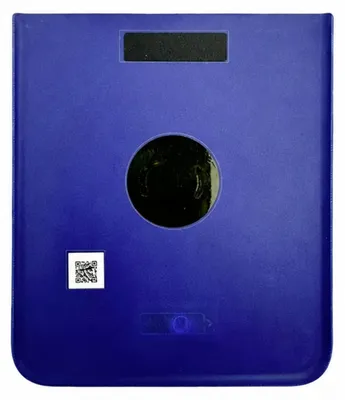 Immagine prodotto di Schermo posteriore di ricambio per Motorola Razr 70 Ultra, colore blu