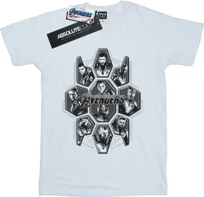 Produktbild von Marvel - "Avengers Endgame" T-Shirt für Herren BI8666 (3XL) (Weiß)