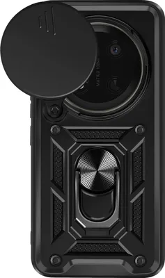 Obrázek produktu pro Mayaxess, kryt pro Honor Magic 7 Lite s ochranným kroužkem a ochranou fotoaparátu, černý