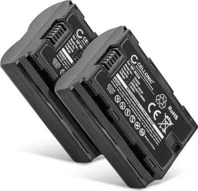 Produktbild von subtel 2x Akku für Kamera Kompatibel mit FujiFilm GFX100S, GFX 50S II, Kompatibel mit Fuji FujiFilm X-T4, FujiFilm NP-W235 - (2000mAh, 7.4V)