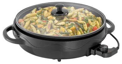 Produktbild von Multipfanne 3601D Rund, 7 Liter, Antihaftbeschichtung, 470x500x195 mm