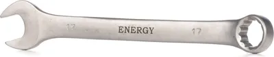 Produktbild von ENERGY Ring-Maulschlüssel NE01000S-17 Chrom-Vanadium-Stahl