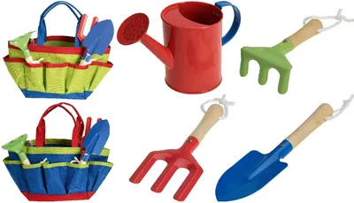 Image de Set Outils Jardin Enfants Initiation Ludique Au Jardinage - Ipae Progarden