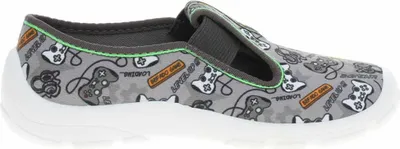Image de Chaussons pour garçons Befado 975X188 gris 25