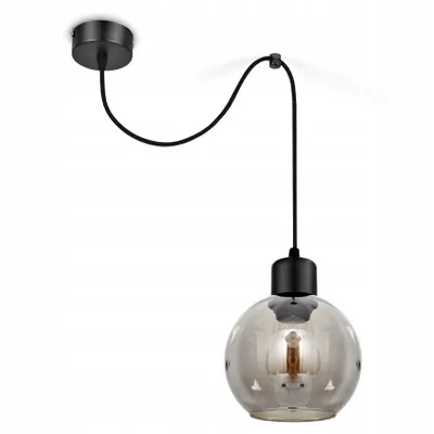 Obrázek produktu pro LUXOLAR Závěsné svítidlo Spider Black, stropní led svítidlo E27 60W - závěsné svítidlo do obývacího pokoje, kuchyně
