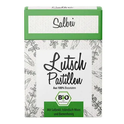 Obrázek produktu pro Pastilky s šalvějí, 30 g, balení 6 kusů