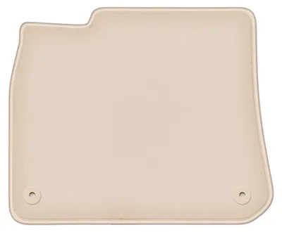 Immagine prodotto di Tappetino conducente in velluto PREMIUM beige compatibile con Volkswagen Touareg III (2018-, SUV) – con fissaggi – su misura