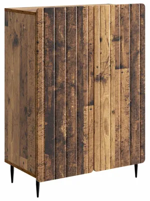 Produktbild von “2026 Modern“ Braun Sideboard Altholz 66 x 34,5 x 92 cm Holzwerkstoff - Designermöbel 24447 - Kommoden