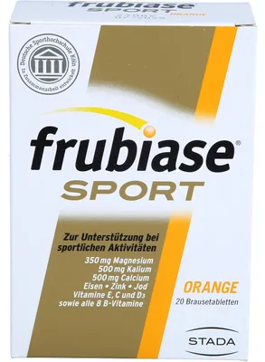 Obrázek produktu pro frubiase Sport Orange šumivé tablety, 20 tablet