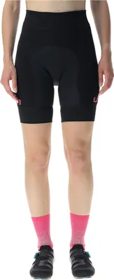Produktbild von UYN Ridemiles Fahrradhose mit Polsterung Damen black/fuchsia M