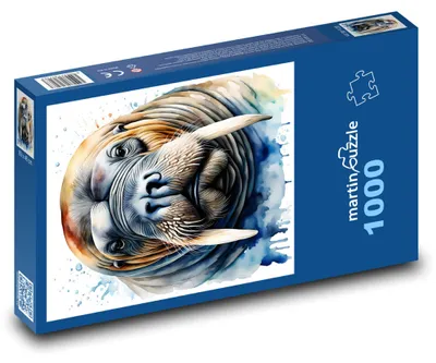 Zdjęcie produktu dla martinpuzzle - Puzzle 1000 elementów - Mrož