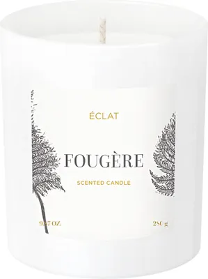 Produktbild von ÉCLAT Fougère Duftkerze – Sojawachs, vegan, Brenndauer bis zu 45h, 280g